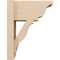 Ekena Millwork 8-in W x 14-in D x 18-in H Funston Trad Rough Cedar Woodgrain TimberThane Outlooker, Primed Tan OUTUR080X14X18FST04RCPR - alternate 4